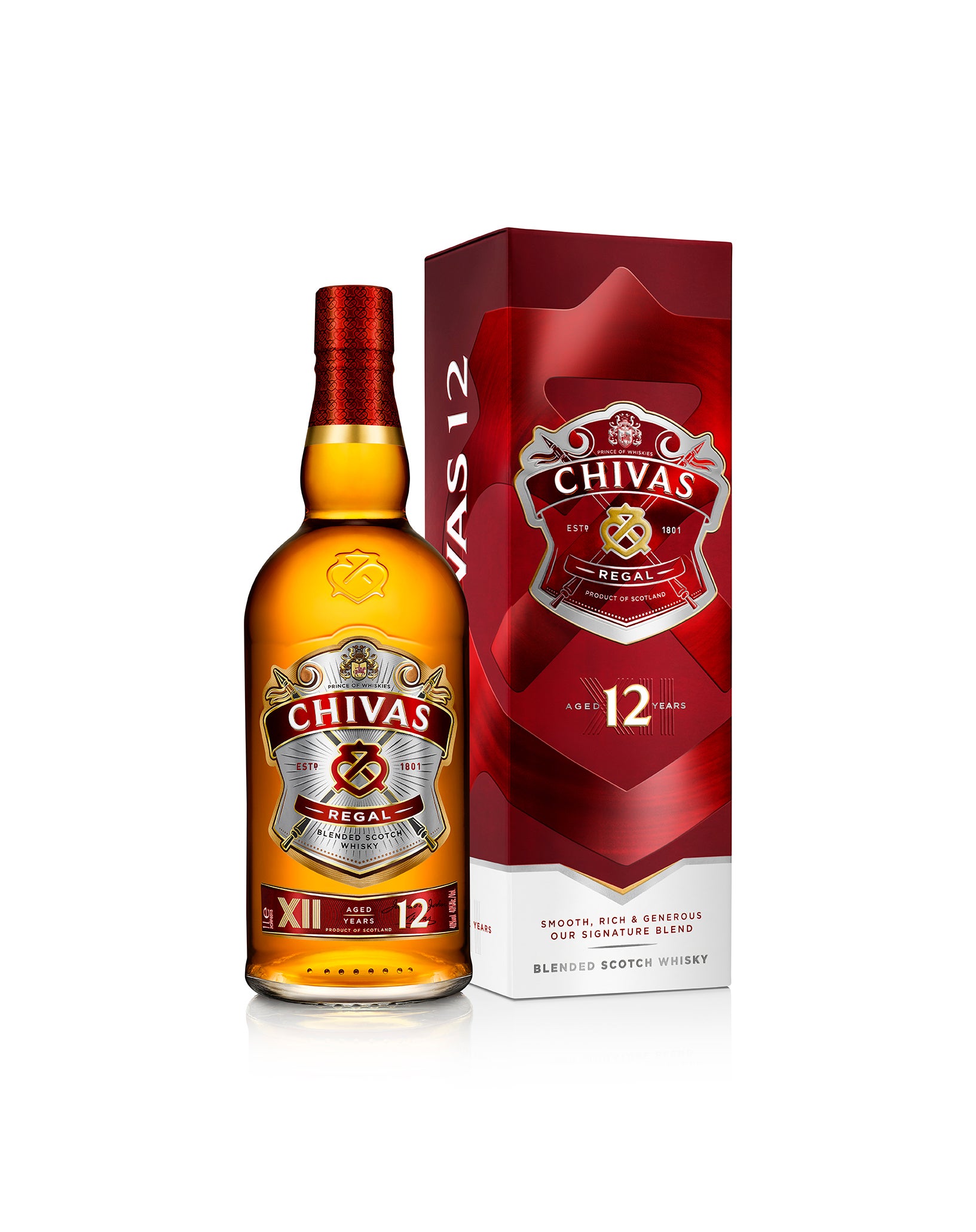 Chivas Regal 12YO Blended Scotch Whisky 1Lt | Liquorland Chivas Regal 12YO Blended Scotch Whisky 1Lt | Liquorland