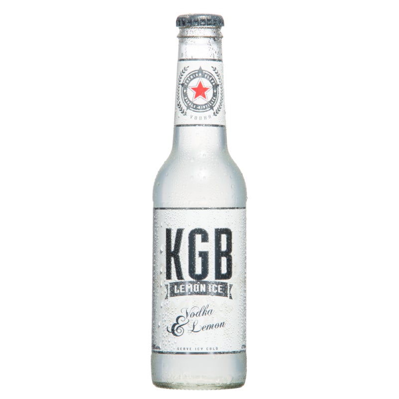 KGB Vodka Lemon Ice 4 6 12 Pack Bottles 275ml Liquorland kgb-vodka-lemon-ice-4-6-12-pack-bottles-275ml-liquorland