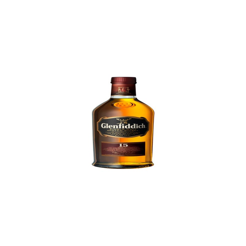 Glenfiddich 15 Year Old Single Malt Whisky 750ml