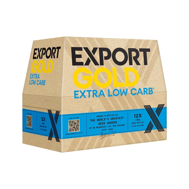 Export Gold Extra Low Carb 12 Pack 330ml