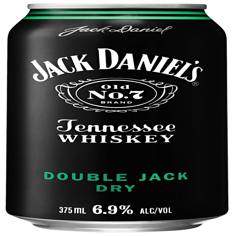 Buy Jack Daniel's Double Jack and Cola Cans 375mL