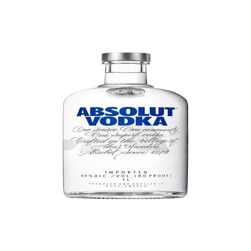 18 mini bouteilles d'alcool 50 ml vodka/whisky/rhum/brandy