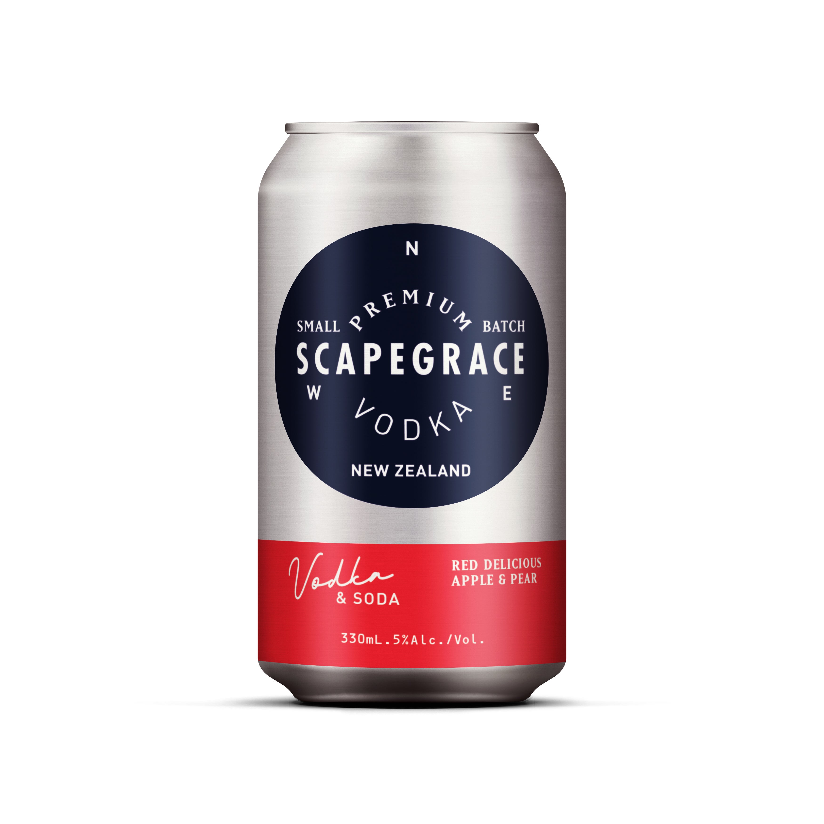 Scapegrace Vodka Apple & Pear 10 Pack Can 330ml
