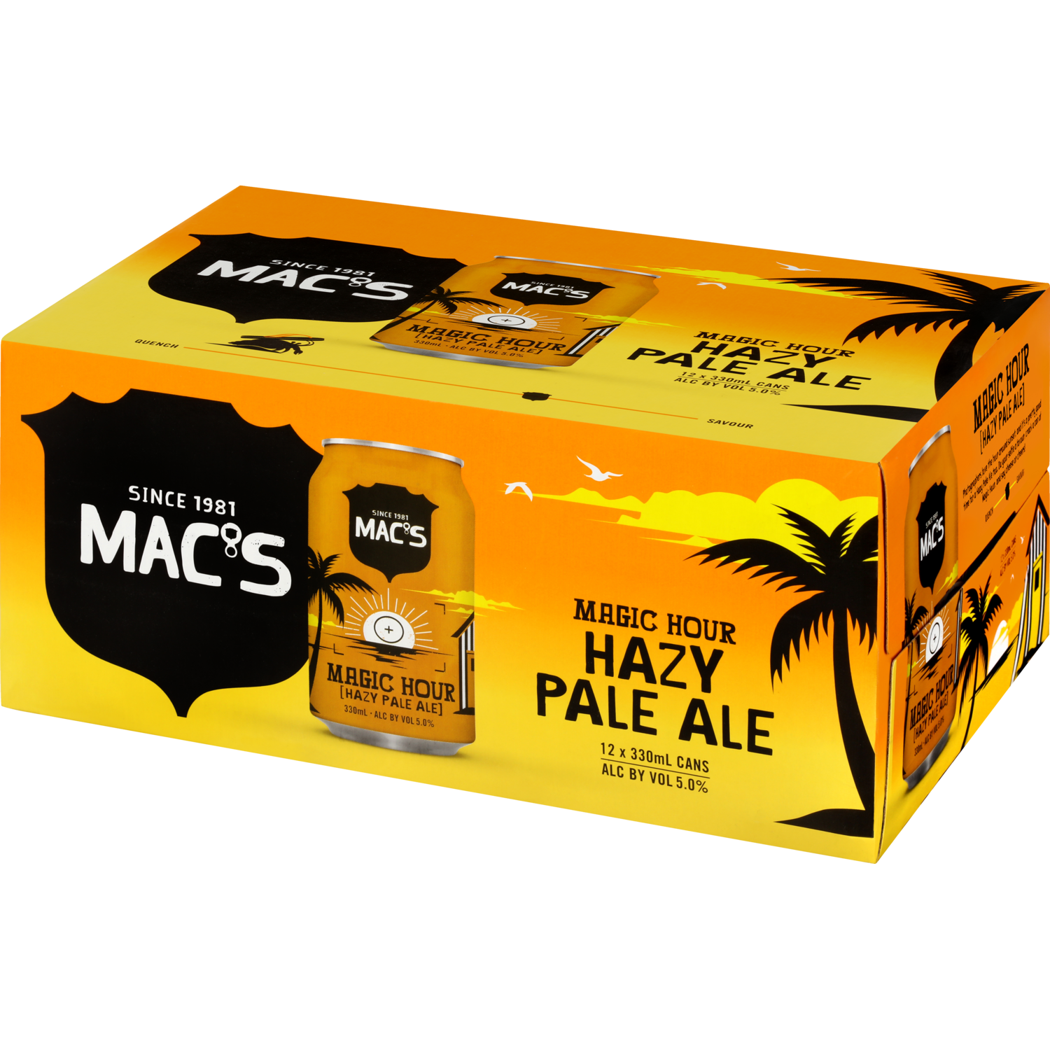Macs Magic Hour Hazy Pale Ale 12 Pack Can 330ml