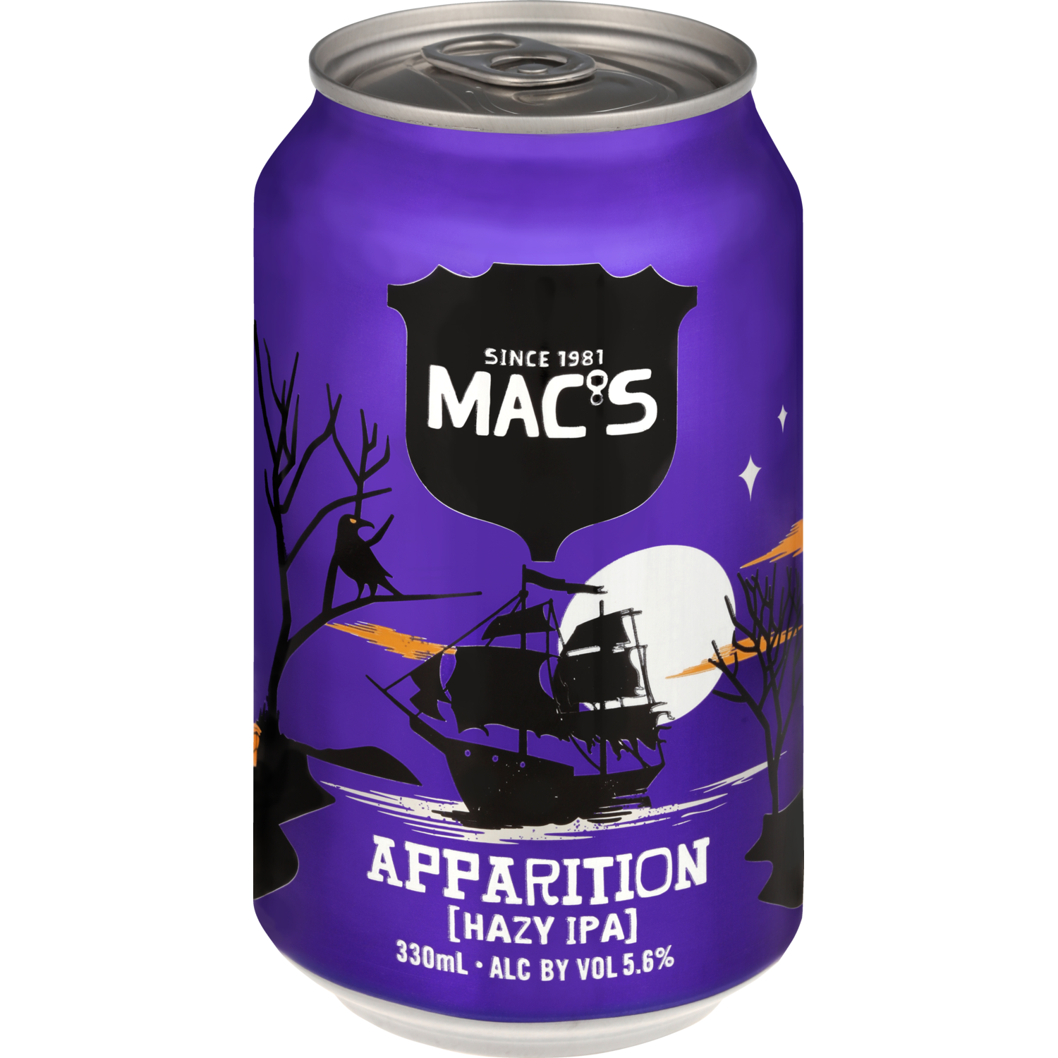 Macs Apparition Hazy IPA 12 Pack Can 330ml