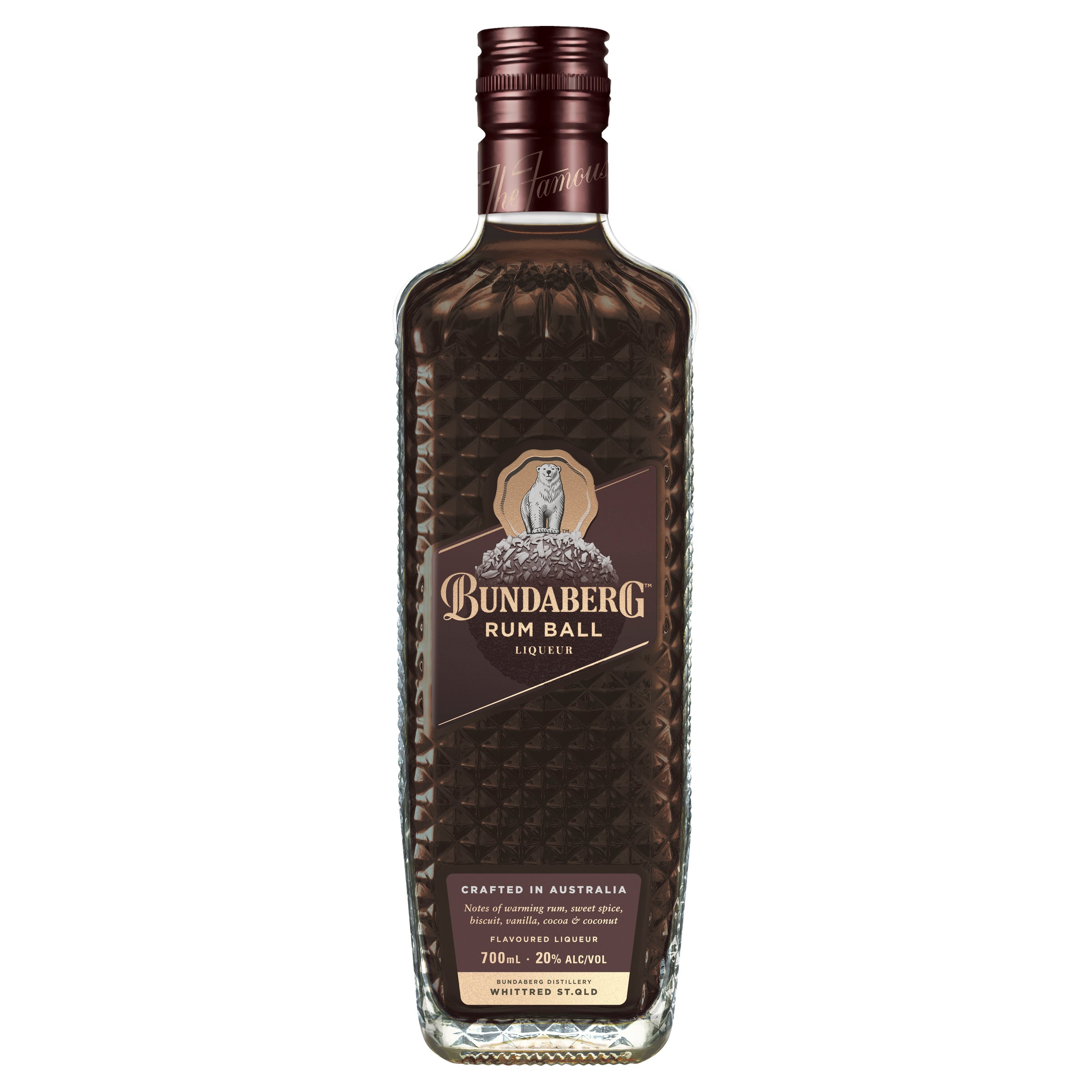 ブランデー Bundaberg  Liqueur 700ml Bundaberg- Rum Ball Liqueur (700mL) - Liquor Oasis PNG