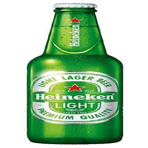 heineken light beer bottle