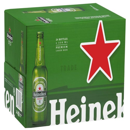 Heineken 24 Pack Bottles 330ml