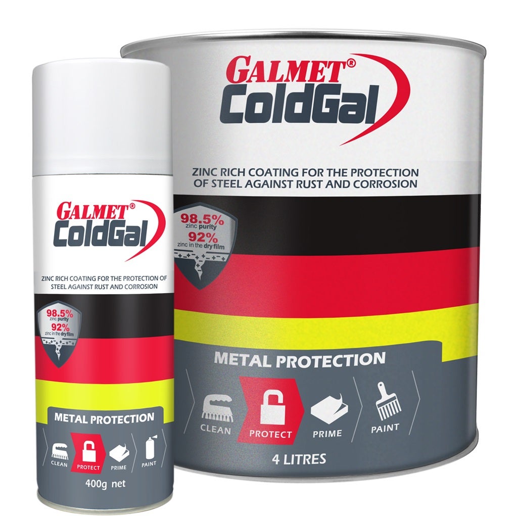 COLD GALVANISING RUST PAINT 4 LTR. | abbott