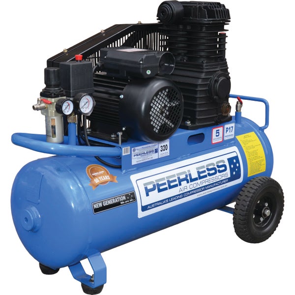 Compresor Plane AIR COMPRESSOR 320LPM P17 55LTR 11CFM 3.5HP 15AMP (00087) | Eastside