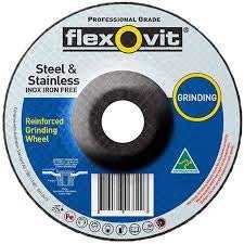 Pferd Grinding Wheel E 230-7 A 30 P PSF – 230mm Diameter For Metal Grinding, 10-Pack
