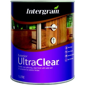 INTERGRAIN ULTRACLEAR EXTERIOR SATIN CLEAR 1L | Sunlite Commercial