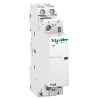 CONTACTOR 2 POLE ELECTRIC ACTI 9 ICT, 2NO, 25A, 230V AC COIL | Sunlite ...