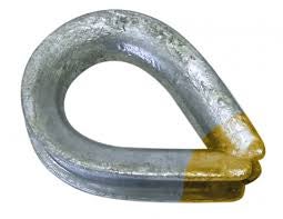 AS1138 WIRE ROPE THIMBLE 6MM BEAVER | Wilsons Industrial